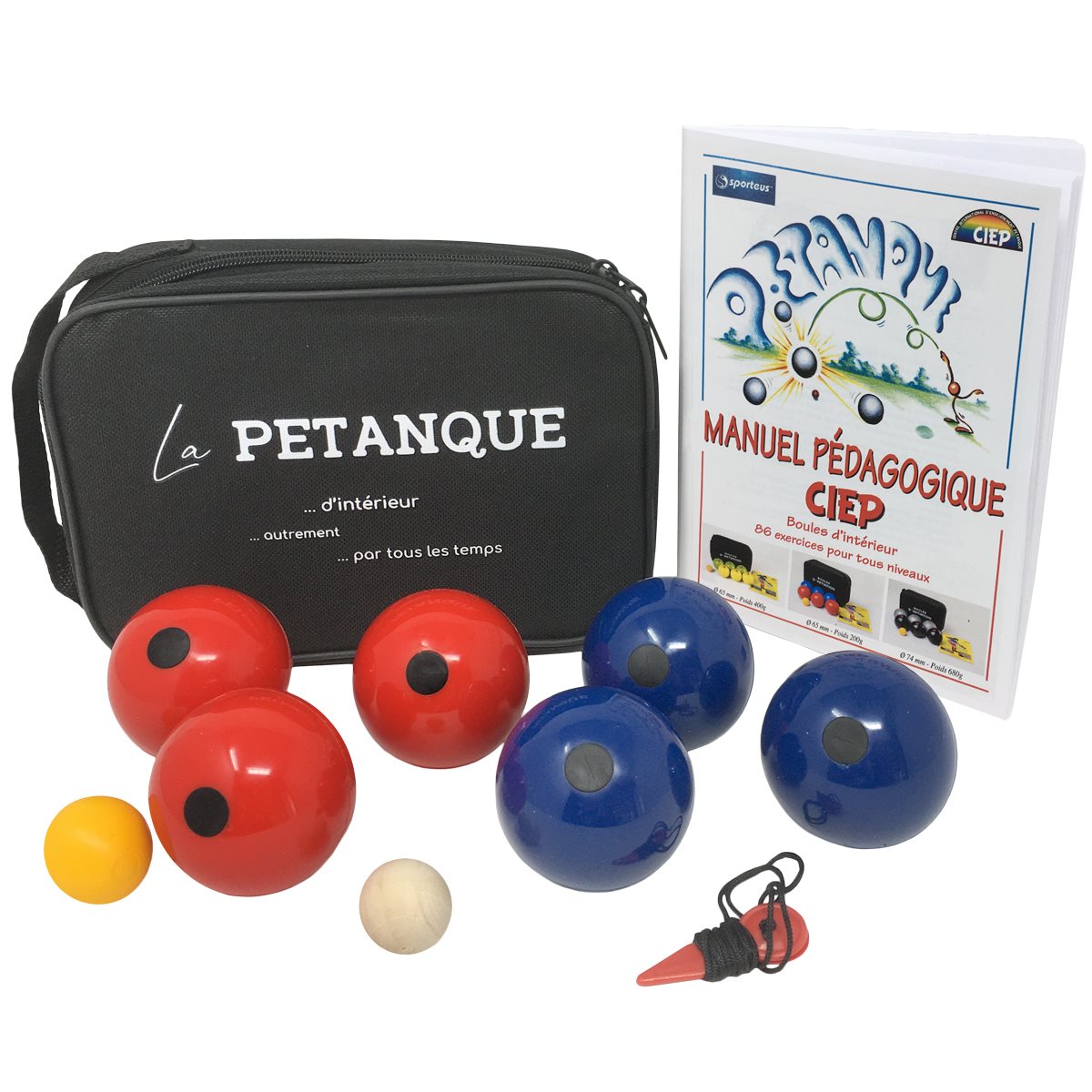 Boule de petanque enfant 6 boules léger boules de pétanque pour enfants 6 pièces 4052025235178