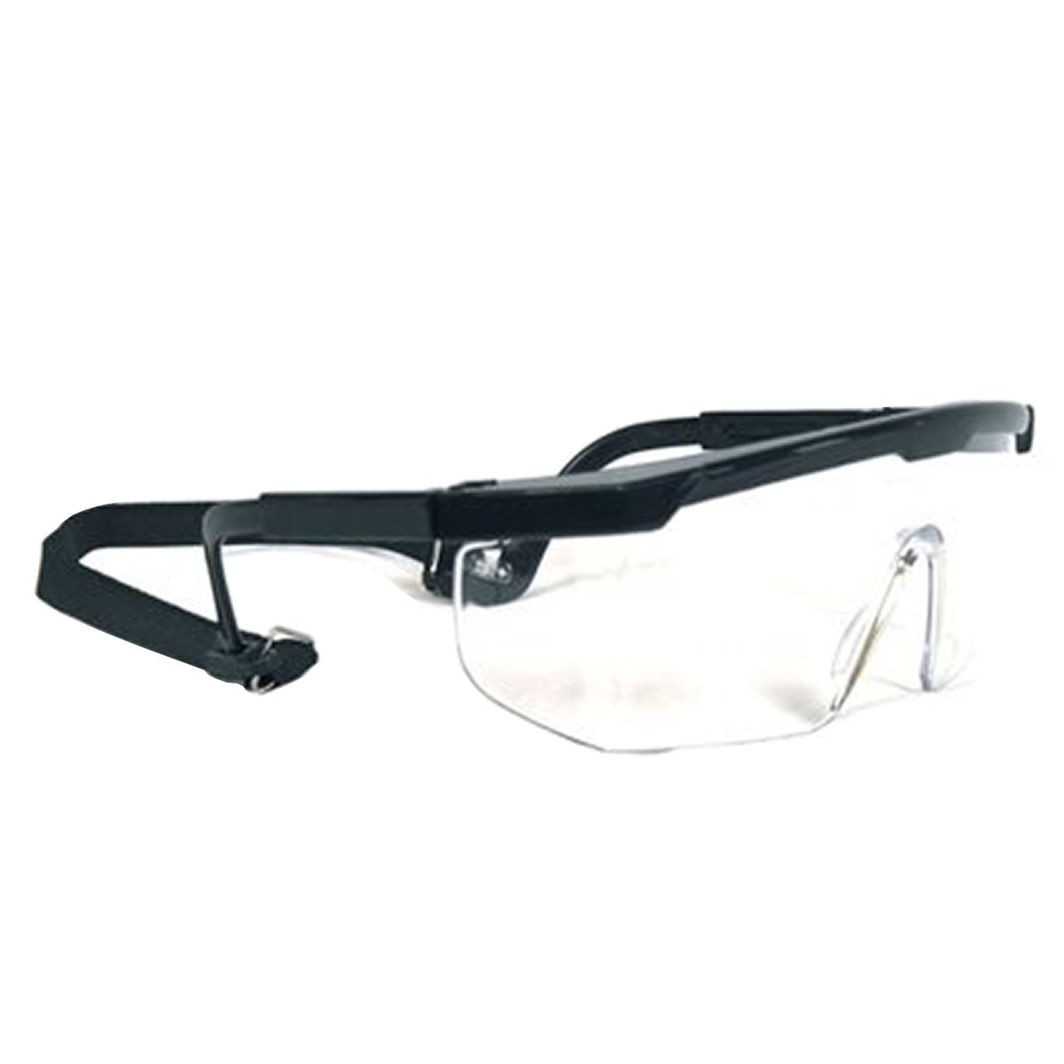 8 Paires Lunettes De Protection Sécurité Chantier - Verres Transparents Anti-Rayures Avec Embouts Caoutchouc Orange