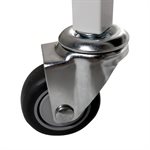 Chariot en acier double robuste