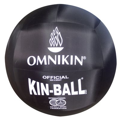 Black Official Kin-Ball Omnikin® Ball, 48" (122 cm)  Black Official Kin-Ball Omnikin® Ball, 48" (122 cm)