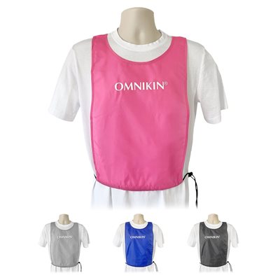 Pink Omnikin® Adjustable Nylon Pinnie Pink Omnikin® Adjustable Nylon Pinnie