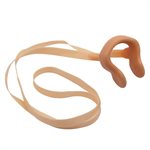 Pince-nez recouvert de latex, courroie