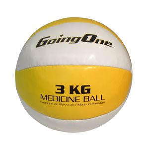 Going One Leather Medicine Ball