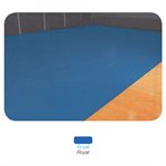 Toile protectrice pour plancher, 16 oz, bleue