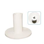 Rubber Tee Receptacle, 1-½"