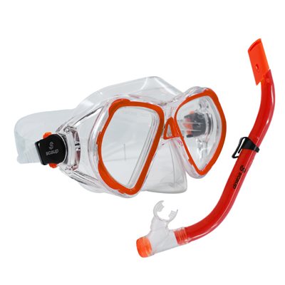 Scaup CORA Snorkeling Mask With Snorkel, Child
