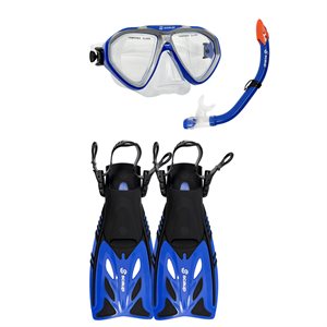 Complete Scaup Komodo Snorkeling Set, Child