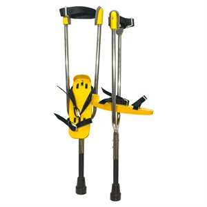 Pair of Yellow Actoy Stilts for Kids