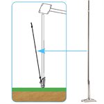 Exterior Toggle Anchor with Threaded Rod