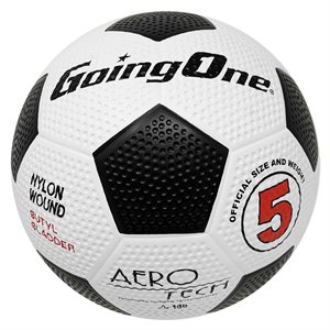 Ballon de soccer en caoutchouc Going One AeroTech blanc