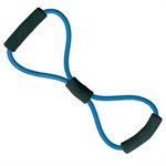 Elastic muscle toner loop with high resistance