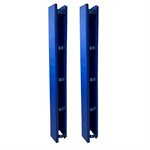 Paire de protecteurs de poteaux de volleyball en mousse, 213 x 25 x 15 cm (84 x 10 x 6")
