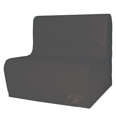 Sofa en mousse 2 places pour enfants, noir Sofa en mousse 2 places pour enfants, noir