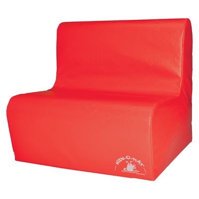 Sofa en mousse 2 places pour enfants, rouge Sofa en mousse 2 places pour enfants, rouge