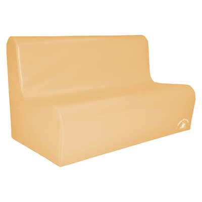Sofa en mousse 3 places pour enfants, beige Sofa en mousse 3 places pour enfants, beige