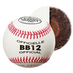 12 Leather Baseballs, Cork Center, 9"