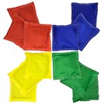 12 Bean Bags, 5"x5", Polyester