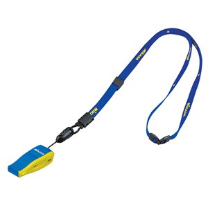 Mikasa Blue and Yellow Whistle with Lanyard with The Fivb Logo 
