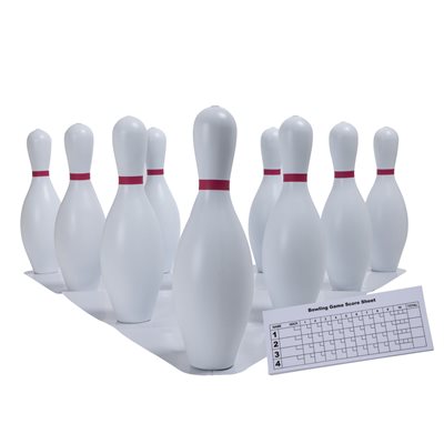 Quilles en plastique blanches Quilles en plastique blanches