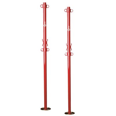 Paire de poteaux de badminton doubles Spieth Anderson en acier, 4,8 cm (1,9") Paire de poteaux de badminton doubles Spieth Anderson en acier, 4,8 cm (1,9")