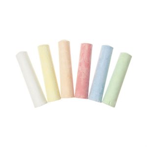 Box of 20 Scaup Multicolored Sidewalk Chalks