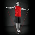 Elastic Exercise Tube, Latex, Very High, Gray