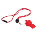 Sifflet Classic rouge avec lanière détachable Fox40