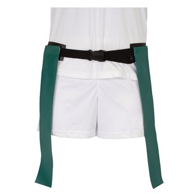 Ceinture de flag-football a double fanions verts Ceinture de flag-football a double fanions verts