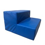 2-Step Stairs, 22"x24"x14", Blue