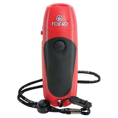 Sifflet électronique Fox 40, rouge Sifflet électronique Fox 40, rouge