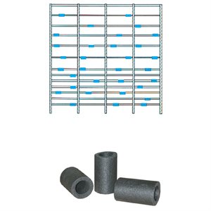 « ESPA-MOUSSE », lot de 50 tubes de mousse