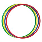 4 Flat Hoops