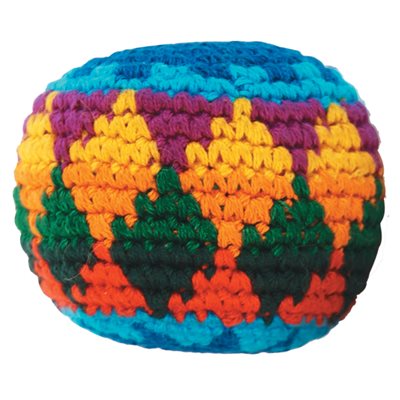 Balle de aki tricotée en coton, 7 cm (2,75") Balle de aki tricotée en coton, 7 cm (2,75")