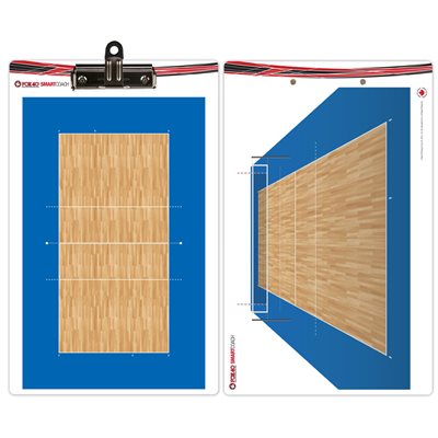 Tableau de jeu Fox40® «Smartcoach Pro», volleyball, 25,5 x 40 cm (10 x 16") Tableau de jeu Fox40® «Smartcoach Pro», volleyball, 25,5 x 40 cm (10 x 16")