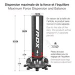 Ensemble RDX® «Kara» de boxe incluant sac de frappe sur pied et paire de gants 