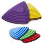 6 Plastic Riverstones