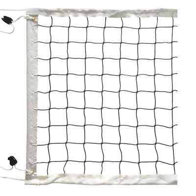 Filet de volleyball Pro-Am de 9,75 m (32') blanc, avec câble en Plateena de 15,5 m (50') Filet de volleyball Pro-Am de 9,75 m (32') blanc, avec câble en Plateena de 15,5 m (50')