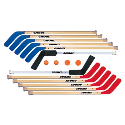 Ensemble complet de bâtons de hockey DOM® «Gain», 107 cm (42") Ensemble complet de bâtons de hockey DOM® «Gain», 107 cm (42")