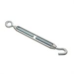 Tendeur de câble en acier galvanisé, 9"