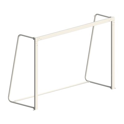 Paire de buts de handball pliants JUNIOR en acier peint blanc, 1,5 x 2 m (5' x 7') Paire de buts de handball pliants JUNIOR en acier peint blanc, 1,5 x 2 m (5' x 7')