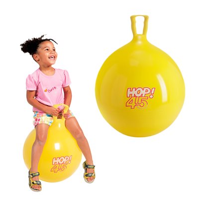 Ballon sauteur en vinyle robuste «Hop!», 45 cm (18") Ballon sauteur en vinyle robuste «Hop!», 45 cm (18")