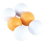 6 balles de baby-foot