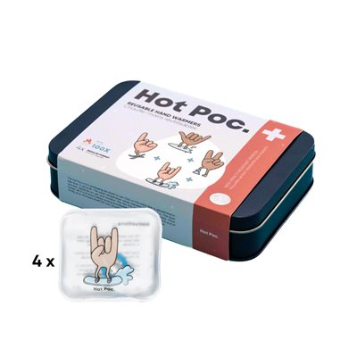 Pack of 4 Reusable Hot Poc Hand Warmers