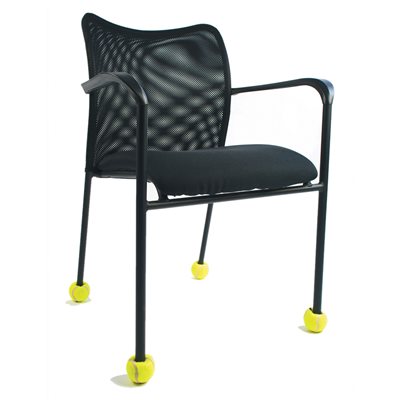 4 balles de tennis précoupées pour chaises 4 balles de tennis précoupées pour chaises