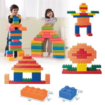 45 briques en plastiques WePlay 45 briques en plastiques WePlay