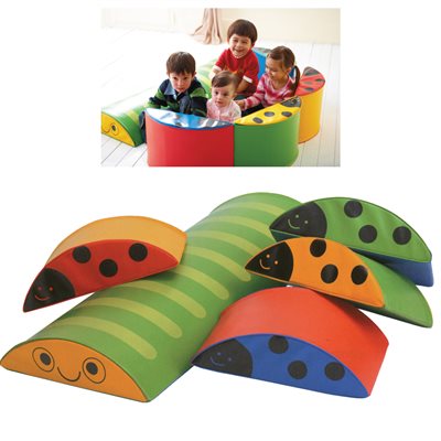 Weplay Forest Party, 1 matelas chenille et 4 coccinelles 