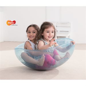 Bol berçant Weplay, bleu transparent