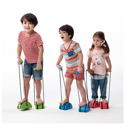 3 paires d'échasses avec cordes réglables Weplay 3 paires d'échasses avec cordes réglables Weplay