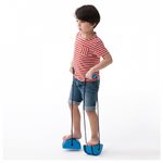 3 Pairs of Stilts with Adjustable Ropes