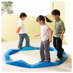 WePlay Wavy tactile path, 8 blue pieces